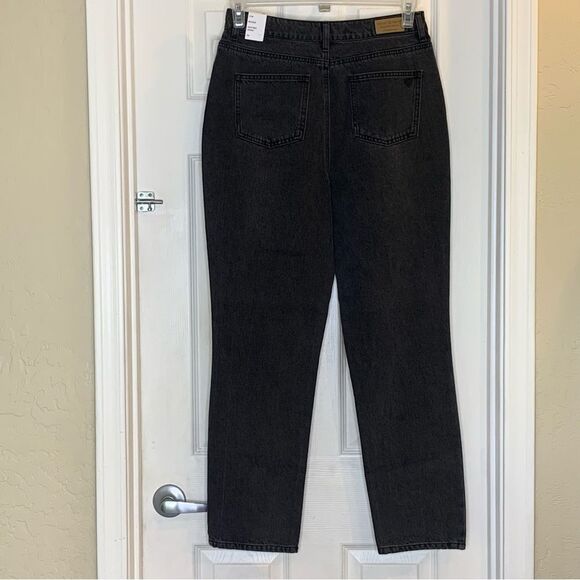 Velvet Heart Denim Rocker High Rise Skinny Jeans Black Bling Size 27W - Picture 2 of 12